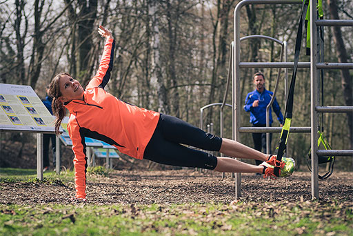 TRX Personal Training in Köln mit Sabrina Schultz Workout